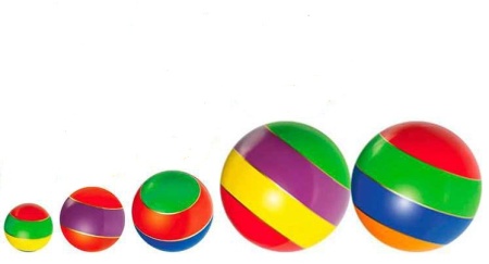 Купить Мячи резиновые (комплект из 5 мячей различного диаметра) в Очёре 