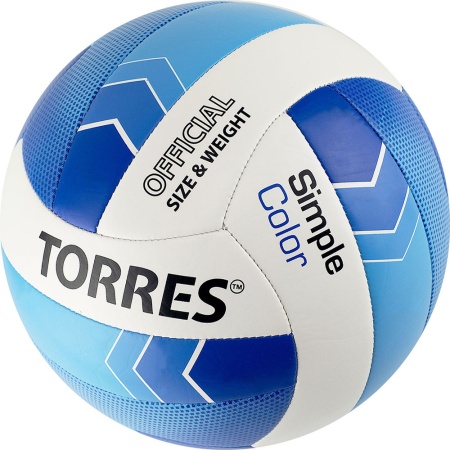 Купить Мяч волейбольный Torres Simple Color любительский р.5 в Очёре 